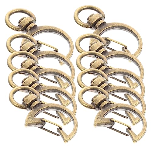 Gadpiparty 2 Sätze Schlüsselanhänger Mit Drehbarem Karabiner Verschluss Für Diy Projekte Wie Hundehalsbänder Gepäckriemen Und Rucksäcke Rostfrei Und Langlebig 10 Stück * 2 Gadpiparty 2 Sätze Schlüsselanhänger Mit Drehbarem Karabiner Verschluss Für Diy Projekte Wie Hundehalsbänder Gepäckriemen Und Rucksäcke Rostfrei Und Langlebig 10 Stück * 2 von Gadpiparty