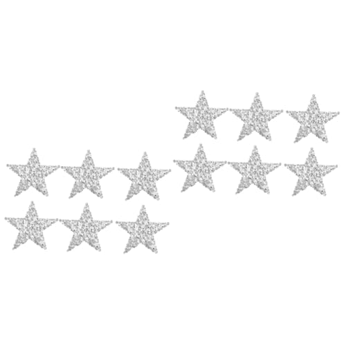 Gadpiparty 2 Sätze Silberne Stern Patches Mit Kleber Dekorative Aufnäher Für Diy Kleidung Bastelprojekte Strass Applikationen Für Jeans Hüte Shirts Taschen 4 Stücke * 2 Gadpiparty 2 Sätze Silberne Stern Patches Mit Kleber Dekorative Aufnäher Für Diy Kleidung Bastelprojekte Strass Applikationen Für Jeans Hüte Shirts Taschen 4 Stücke * 2 von Gadpiparty