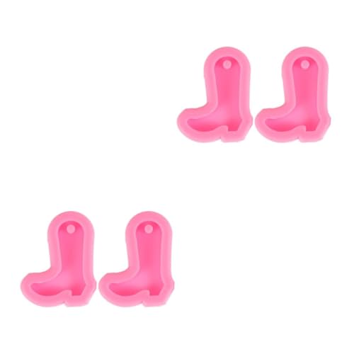 Gadpiparty 2 Sätze Silikonformen Für Hohe Absätze Diy Schlüsselanhänger Gießformen Für Fondant Dekoration Geeignet Für Kreative Bastelprojekte Und Anhänger 2 Stücke * 2 von Gadpiparty