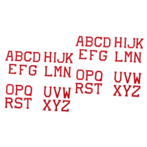 Gadpiparty 2 Sätze Teiliges Aufbügelbuchstaben Patches Für Diy Kleidung Aufnäher Praktische Und Langlebige Applikationen Für Shirts Jacken Und Mehr 26 Stücke * 2 Gadpiparty 2 Sätze Teiliges Aufbügelbuchstaben Patches Für Diy Kleidung Aufnäher Praktische Und Langlebige Applikationen Für Shirts Jacken Und Mehr 26 Stücke * 2 von Gadpiparty