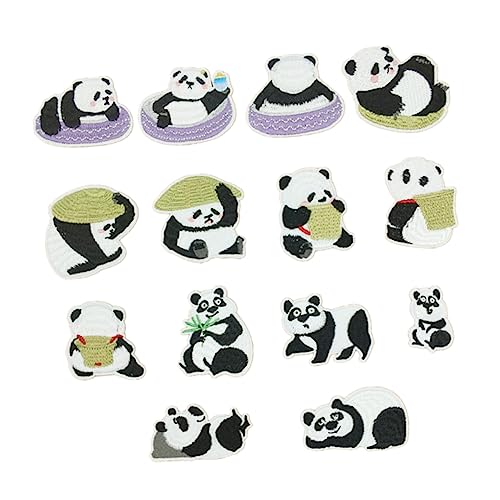 Gadpiparty 2 Sätze Teiliges Cartoon Panda Applikationen Bügelflicken Für Diy Kleidung Jeans Taschen Kunsthandwerk Sicher Und Langlebig Für Projekte Und Dekoration 14 Stücke * 2 Gadpiparty 2 Sätze Teiliges Cartoon Panda Applikationen Bügelflicken Für Diy Kleidung Jeans Taschen Kunsthandwerk Sicher Und Langlebig Für Projekte Und Dekoration 14 Stücke * 2 von Gadpiparty