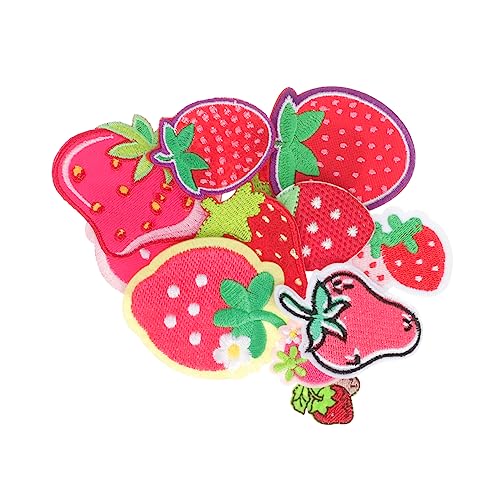 Gadpiparty 2 Sätze Teiliges Erdbeer Muster Aufnäher Bestickte Patches Für Kleidung Taschen Und Diy Projekte Zur Dekoration Und Reparatur Von Textilien 12 Stück * 2 Gadpiparty 2 Sätze Teiliges Erdbeer Muster Aufnäher Bestickte Patches Für Kleidung Taschen Und Diy Projekte Zur Dekoration Und Reparatur Von Textilien 12 Stück * 2 von Gadpiparty