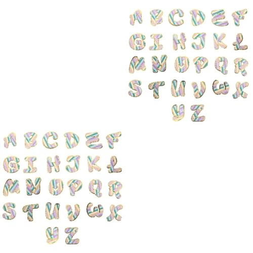 Gadpiparty 2 Sätze Teiliges Gestickte Alphabet Aufnäher Zum Aufbügeln Für Kreative Diy Projekte Für Kleidung Rucksäcke Und Accessoires Farbenfrohe Buchstaben Patches Mit Goldenen 26 Stück * 2 Gadpiparty 2 Sätze Teiliges Gestickte Alphabet Aufnäher Zum Aufbügeln Für Kreative Diy Projekte Für Kleidung Rucksäcke Und Accessoires Farbenfrohe Buchstaben Patches Mit Goldenen 26 Stück * 2 von Gadpiparty