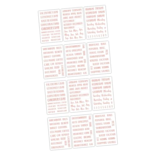 Gadpiparty 2 Sätze Teiliges Klassifizierungsaufkleber Für Budgetplanung Geldumschlag Zur Persönlichen Verwendung Selbstklebend Und Vielseitig Für Notizbücher Und 117 Stück * 2 Gadpiparty 2 Sätze Teiliges Klassifizierungsaufkleber Für Budgetplanung Geldumschlag Zur Persönlichen Verwendung Selbstklebend Und Vielseitig Für Notizbücher Und 117 Stück * 2 von Gadpiparty