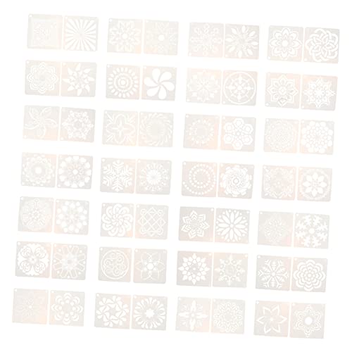 Gadpiparty 2 Sätze Teiliges Mandala Wiederverwendbare Diy Schablonen Für Malerei Zeichnung Und Dekoration Flächen Wie Wänden Möbeln Und Böden 56 Stücke * 2 Gadpiparty 2 Sätze Teiliges Mandala Wiederverwendbare Diy Schablonen Für Malerei Zeichnung Und Dekoration Flächen Wie Wänden Möbeln Und Böden 56 Stücke * 2 von Gadpiparty