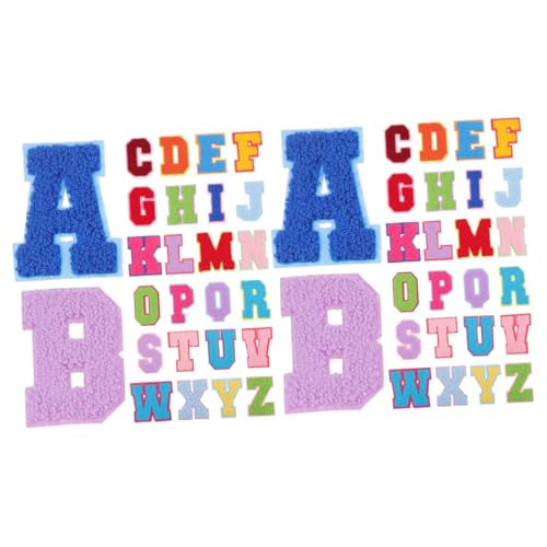 Gadpiparty 2 Sätze Teiliges Patches Zum Aufbügeln Patches Für Kleidung Taschen Jeans Zum Dekorieren Und Reparieren Von Textilien 26 Stücke * 2 von Gadpiparty