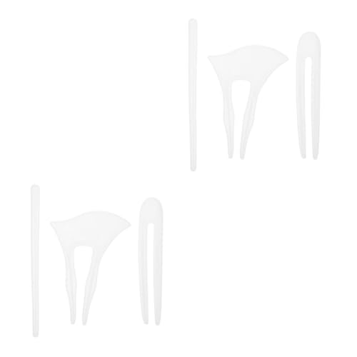Gadpiparty 2 Sätze Teiliges Silikon Haarspangen Gussform Diy Epoxidharz Mould Für Klassische Haarschmuckgestaltung Flexibel Und Langlebig Einfach Zu Reinigen Entformen 3 Stücke * 2 von Gadpiparty