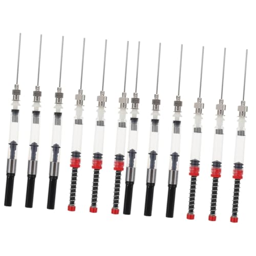 Gadpiparty 2 Sätze Teiliges Tintenabsorber Für Füllfederhalter Wiederverwendbare Füller Tintenfüller Für Verschiedene Stiftgrößen Zubehör 6 Stücke * 2 Gadpiparty 2 Sätze Teiliges Tintenabsorber Für Füllfederhalter Wiederverwendbare Füller Tintenfüller Für Verschiedene Stiftgrößen Zubehör 6 Stücke * 2 von Gadpiparty