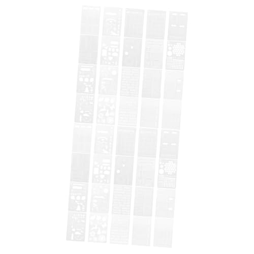 Gadpiparty 2 Sätze Teiliges Wiederverwendbarer Malschablonen Handbuch Schablonen Für Zeichnen Diy Und Journaling Vielseitig Einsetzbar Pet Material Langlebig Und 20 Stück * 2 Gadpiparty 2 Sätze Teiliges Wiederverwendbarer Malschablonen Handbuch Schablonen Für Zeichnen Diy Und Journaling Vielseitig Einsetzbar Pet Material Langlebig Und 20 Stück * 2 von Gadpiparty