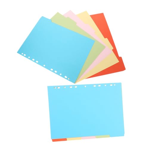 Gadpiparty 2 Sätze Trennblätter mit Index Tabs Dekorative Trennseiten für Ringordner Klare und Farbige Registerkarten für Büromappen und Notizbücher Gadpiparty 2 Sätze Trennblätter mit Index Tabs Dekorative Trennseiten für Ringordner Klare und Farbige Registerkarten für Büromappen und Notizbücher von Gadpiparty