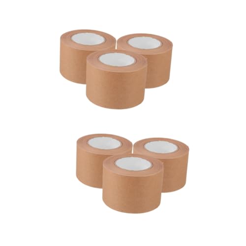 Gadpiparty 2 Sätze Verpackungsklebeband Aus Papier Versand Naht Flatback-klebeband Aus Papier Papierklebeband Für Verpackungskartons Kraftpapier Light Brown 3 Rollen * 2 Gadpiparty 2 Sätze Verpackungsklebeband Aus Papier Versand Naht Flatback-klebeband Aus Papier Papierklebeband Für Verpackungskartons Kraftpapier Light Brown 3 Rollen * 2 von Gadpiparty