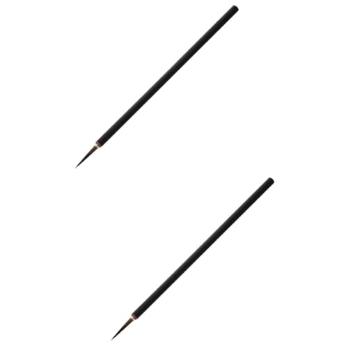 Gadpiparty 2 Stck. Professioneller Handzeichnung Pinsel für Detailmalerei Präzisionspinsel für Keramikmalerei Schwarz für Künstler und Anfänger Gadpiparty 2 Stck. Professioneller Handzeichnung Pinsel für Detailmalerei Präzisionspinsel für Keramikmalerei Schwarz für Künstler und Anfänger von Gadpiparty