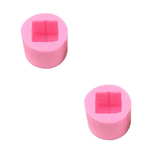 Gadpiparty 2 Stck. Silikon Seifenform für Diy Kerzenherstellung Antihaftbeschichtete Gießform für Fondant Einfach zu Reinigen Projekte von Gadpiparty