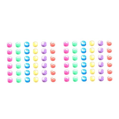 Gadpiparty 2 Stück 2 Weicher Keramikperlenschmuck Yang lose Perlen farbige Perlen Schmuckperlen gemischte DIY-Perlen Halskette lose Perle Halskette aus Tonperlen Polymer-Ton Bunt Gadpiparty 2 Stück 2 Weicher Keramikperlenschmuck Yang lose Perlen farbige Perlen Schmuckperlen gemischte DIY-Perlen Halskette lose Perle Halskette aus Tonperlen Polymer-Ton Bunt von Gadpiparty