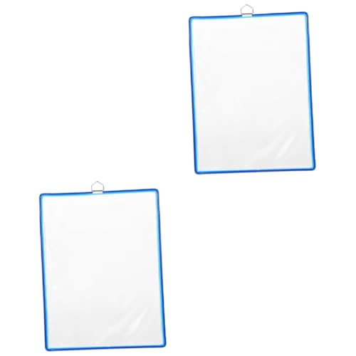 Gadpiparty 2 Stück A4 Hanging -Dateibox Büro Dateiorganisator Tasche Unterlagen Quittungsorganisator Hängemappen-Organizer Aktenordner zum Aufhängen an der Wand Wandaktenaufhänger Eisen von Gadpiparty