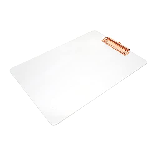 Gadpiparty 2 Stück Acryl Schreibbrett Transparentes Clipboard für Büro und Schule Leicht Flexibel und Bruchsicher für Komfortables Schreiben Unterwegs für Konferenzen und Meetings Gadpiparty 2 Stück Acryl Schreibbrett Transparentes Clipboard für Büro und Schule Leicht Flexibel und Bruchsicher für Komfortables Schreiben Unterwegs für Konferenzen und Meetings von Gadpiparty