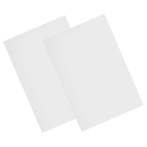 Gadpiparty 2 Stück Aluminiumblech Sublimationszubehör Blank Metallplatte für DIY Gravur und Bastelprojekte Vielseitig Einsetzbar für Industrie Gewerbe und Zuhause von Gadpiparty