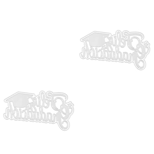 Gadpiparty 2 Stück Bachelor Hut Messerform Kartenherstellungszubehör Grußkarten Scrapbooking Spellbinders Wish Echo Craft Stanzformen Stanzformen Für Kartenherstellung Prägekarten DIY Aus von Gadpiparty