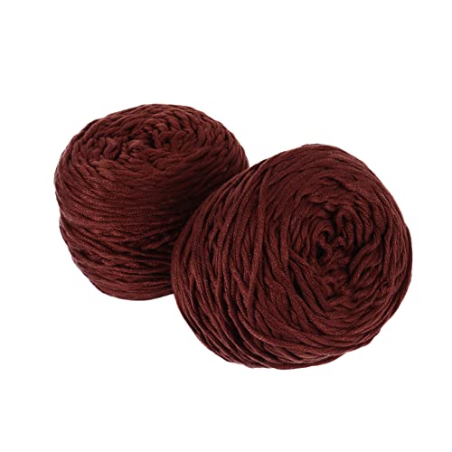 Gadpiparty 2 Stück Baumwollgarn für Diy Weiche und Hautfreundliche Strickwolle für Schals Mützen und Accessoires Leicht und Tragbar Projekte Gadpiparty 2 Stück Baumwollgarn für Diy Weiche und Hautfreundliche Strickwolle für Schals Mützen und Accessoires Leicht und Tragbar Projekte von Gadpiparty