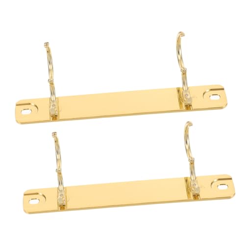 Gadpiparty 2 Stück Binderverschluss Loseblatt-buchring Loch Lösche Blattbindungsstacheln Diy -bindung Binderücken Für Lose Blätter Buchbinderinge Heftklammern Aus Metall Golden Zinklegierung Gadpiparty 2 Stück Binderverschluss Loseblatt-buchring Loch Lösche Blattbindungsstacheln Diy -bindung Binderücken Für Lose Blätter Buchbinderinge Heftklammern Aus Metall Golden Zinklegierung von Gadpiparty