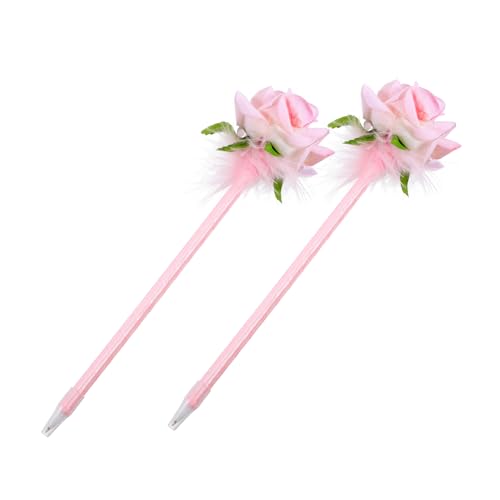 Gadpiparty 2 Stück Blumenstifte Büro Multipack Blumen- Rosenstifte Schüttgutstifte Kugelschreiber Flipchart Stifte Tragbare Tintenstifte Bezaubernde Schreibstifte Rosa Plastik Gadpiparty 2 Stück Blumenstifte Büro Multipack Blumen- Rosenstifte Schüttgutstifte Kugelschreiber Flipchart Stifte Tragbare Tintenstifte Bezaubernde Schreibstifte Rosa Plastik von Gadpiparty