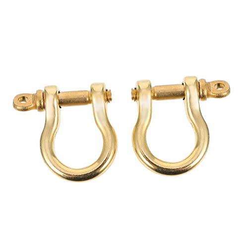 Gadpiparty 2 Stück D Ringe mit Schraubverschluss U Förmiger Schlüsselring für DIY Lederhandwerk und Taschen Langlebige Schlüsselanhänger Zubehör für Projekte und Reparaturen Gadpiparty 2 Stück D Ringe mit Schraubverschluss U Förmiger Schlüsselring für DIY Lederhandwerk und Taschen Langlebige Schlüsselanhänger Zubehör für Projekte und Reparaturen von Gadpiparty