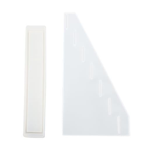 Gadpiparty 2 Stück DIY Silikonform für Lippenstifthalter Teiliges Epoxidharz Gießform für Aufbewahrung Hochwertige Elastische Silikonformen für Lippenstift Rack für DIY Projekte und von Gadpiparty