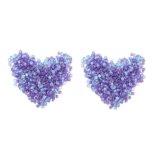 Gadpiparty 2 Stück Dekorationsmaterialien mit Pailletten Handwerk Hotfix schillernder Glitzer funkeln runden farbig dekorative runde Pailletten flache paillettenpailletten Acryl Violett Gadpiparty 2 Stück Dekorationsmaterialien mit Pailletten Handwerk Hotfix schillernder Glitzer funkeln runden farbig dekorative runde Pailletten flache paillettenpailletten Acryl Violett von Gadpiparty