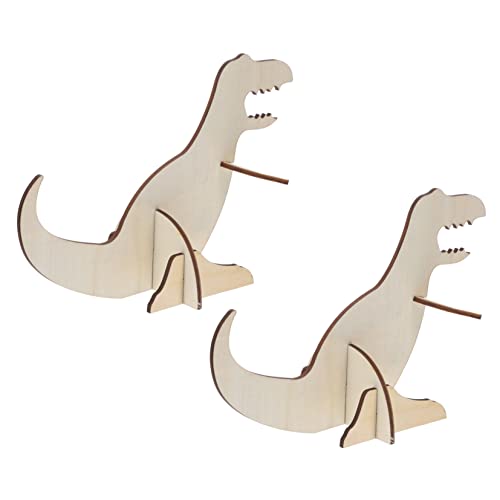 Gadpiparty 2 Stück Dinosaurier Puzzle Holzbausatz Sicheres Bauspielzeug für Jahre Holzmodell Diy Zusammenbau Lernspielzeug für Jungen und Mädchen Gadpiparty 2 Stück Dinosaurier Puzzle Holzbausatz Sicheres Bauspielzeug für Jahre Holzmodell Diy Zusammenbau Lernspielzeug für Jungen und Mädchen von Gadpiparty