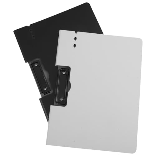 Gadpiparty 2 Stück Dokumentenmappe Teiliges mit Metallclip und Staubdicht Starkes Klemmen Design für Büro und Schule zur Organisation von Unterlagen von Gadpiparty