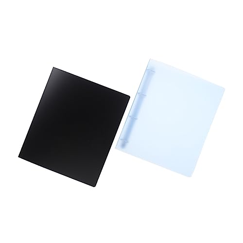 Gadpiparty 2 Stück Dokumentenordner aus Kunststoff Transparent und Schwarz Aktenablage für Büro Schule und Zuhause Leicht und Tragbar für Meetings und Organisation Gadpiparty 2 Stück Dokumentenordner aus Kunststoff Transparent und Schwarz Aktenablage für Büro Schule und Zuhause Leicht und Tragbar für Meetings und Organisation von Gadpiparty