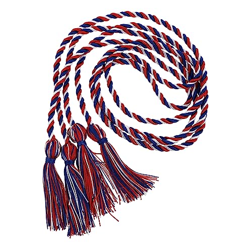 Gadpiparty 2 Stück Ehrenseil Quasten Marine Kordelabschluss Abschlusskappen -Topper goldenes Seil Ehrenschnur Blau Quaste für Doktor-Junggesellenhut Abschlusshut hängende Quaste Polyester rot Gadpiparty 2 Stück Ehrenseil Quasten Marine Kordelabschluss Abschlusskappen -Topper goldenes Seil Ehrenschnur Blau Quaste für Doktor-Junggesellenhut Abschlusshut hängende Quaste Polyester rot von Gadpiparty