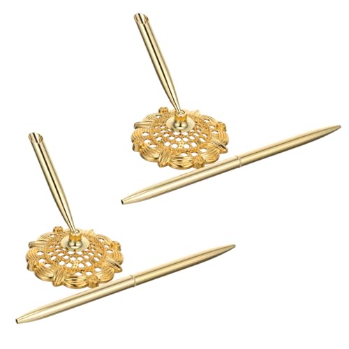 Gadpiparty 2 Stück Elegante Kugelschreiber mit Metallgehäuse Professionelle Schreibutensilien für Büro und Geschäft Ergonomisch und für Tägliches Schreiben Schreibtischaccessoire Gadpiparty 2 Stück Elegante Kugelschreiber mit Metallgehäuse Professionelle Schreibutensilien für Büro und Geschäft Ergonomisch und für Tägliches Schreiben Schreibtischaccessoire von Gadpiparty