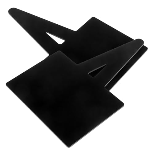 Gadpiparty 2 Stück Etikett Für Den Einzelhandel Schild Zum Ausstellen Fan-shop Einsätze Zeichenbrett Werben Planke Stichworte Speichern Einseitig Tafel Löschbar Groß Acryl Schwarz Gadpiparty 2 Stück Etikett Für Den Einzelhandel Schild Zum Ausstellen Fan-shop Einsätze Zeichenbrett Werben Planke Stichworte Speichern Einseitig Tafel Löschbar Groß Acryl Schwarz von Gadpiparty