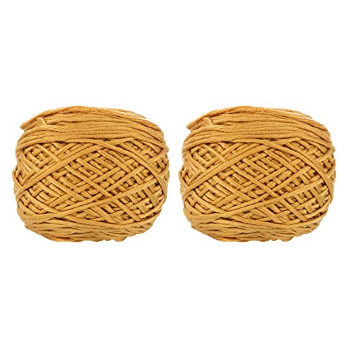 Gadpiparty 2 Stück Fädiges Baumwollgarn Einfarbigem Design für Handstrickarbeiten Woven Cotton Weiches und Hautfreundliches Material für Modeaccessoires Gadpiparty 2 Stück Fädiges Baumwollgarn Einfarbigem Design für Handstrickarbeiten Woven Cotton Weiches und Hautfreundliches Material für Modeaccessoires von Gadpiparty