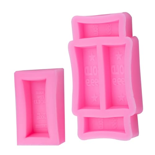 Gadpiparty 2 Stück Flexible Silikonform für DIY Seifen Kerzen Backen Basteln Langlebig Vielseitig Einsetzbar Lebensmittelecht für Kreative Handarbeiten und Epoxidharz Gadpiparty 2 Stück Flexible Silikonform für DIY Seifen Kerzen Backen Basteln Langlebig Vielseitig Einsetzbar Lebensmittelecht für Kreative Handarbeiten und Epoxidharz von Gadpiparty