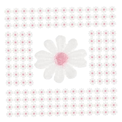 Gadpiparty 2 Stück Handgemachtes Diy Daisy Blumenband Yards Wasserlösliches Stickerei Spitzenband für Kunsthandwerk Hochzeiten Scrapbooking und Dekoration von Gadpiparty