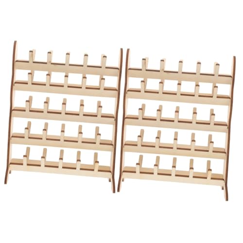 Gadpiparty 2 Stück Holz Faden Halter Abnehmbarer Spulen Organizer für Quilten und Sticken Stabiler Garn Aufbewahrungsständer für Spulen Diy Nähzubehör für Projekte Gadpiparty 2 Stück Holz Faden Halter Abnehmbarer Spulen Organizer für Quilten und Sticken Stabiler Garn Aufbewahrungsständer für Spulen Diy Nähzubehör für Projekte von Gadpiparty