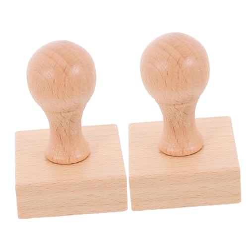 Gadpiparty 2 Stück Holzstempel Blanko DIY Bastelstempel aus Buche Kreativ Stempelset für Scrapbooking Prägestempel Handgefertigt für Bastelfans Gadpiparty 2 Stück Holzstempel Blanko DIY Bastelstempel aus Buche Kreativ Stempelset für Scrapbooking Prägestempel Handgefertigt für Bastelfans von Gadpiparty