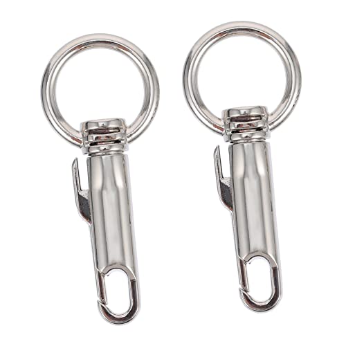 Gadpiparty 2 Stück Karabinerhaken Schlüsselanhänger für Taschen und Handtaschen Drehgelenk Snap Hooks für DIY Projekte Praktische Accessoires für Schlüssel Handtaschen und Mehr Gadpiparty 2 Stück Karabinerhaken Schlüsselanhänger für Taschen und Handtaschen Drehgelenk Snap Hooks für DIY Projekte Praktische Accessoires für Schlüssel Handtaschen und Mehr von Gadpiparty