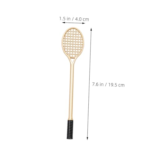 Gadpiparty 2 Stück Kugelschreiber Tennis Racket Design Gelstifte Schwarz Spitze Schreibstifte Für Büro Schule Studenten Gadpiparty 2 Stück Kugelschreiber Tennis Racket Design Gelstifte Schwarz Spitze Schreibstifte Für Büro Schule Studenten von Gadpiparty