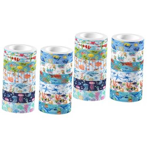 Gadpiparty 2 Stück Kunsthandwerk Klebeband für Lieferungen Sammelalbum thematisiert Szene Scrapbooking -Vorräte Bausätze Blau nautisches Washi-Tape Abdeckband Aufkleber Gadpiparty 2 Stück Kunsthandwerk Klebeband für Lieferungen Sammelalbum thematisiert Szene Scrapbooking -Vorräte Bausätze Blau nautisches Washi-Tape Abdeckband Aufkleber von Gadpiparty