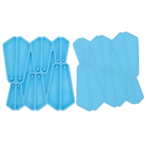 Gadpiparty 2 Stück Messerförmige Ohrringform Ohrringe für epoxidharz handwerkliche Herstellung von Formen hängende Schmuckform Anhänger zur Herstellung von Formen Silikonform Kieselgel Blau Gadpiparty 2 Stück Messerförmige Ohrringform Ohrringe für epoxidharz handwerkliche Herstellung von Formen hängende Schmuckform Anhänger zur Herstellung von Formen Silikonform Kieselgel Blau von Gadpiparty