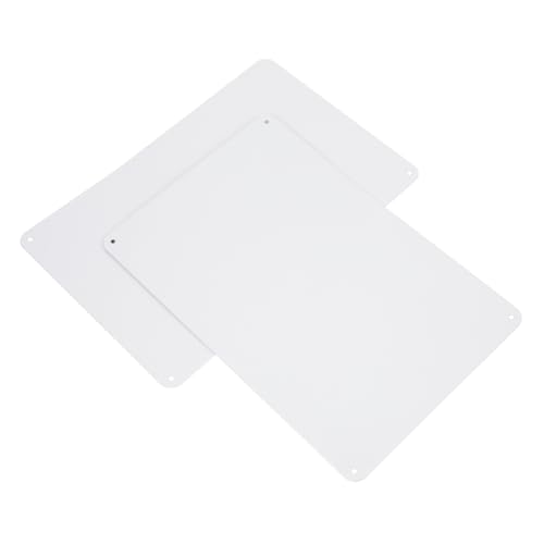 Gadpiparty 2 Stück Metall schilder Blank Sublimation Rohlinge mit Vorgebohrten Löchern Wetterfest Vielseitig Einsetzbar für Laden Garten und DIY beschilderung Langlebig Beschreibbar Gadpiparty 2 Stück Metall schilder Blank Sublimation Rohlinge mit Vorgebohrten Löchern Wetterfest Vielseitig Einsetzbar für Laden Garten und DIY beschilderung Langlebig Beschreibbar von Gadpiparty