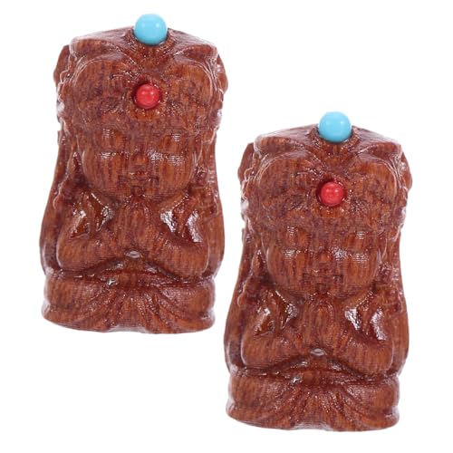 Gadpiparty 2 Stück Natürliche Holzperlen mit Tibetischer Wohlstandsgöttin Gravur DIY Geschnitzte Perlen für Armband und Halskette Holzperlen mit Schmuckherstellung Zubehör Gadpiparty 2 Stück Natürliche Holzperlen mit Tibetischer Wohlstandsgöttin Gravur DIY Geschnitzte Perlen für Armband und Halskette Holzperlen mit Schmuckherstellung Zubehör von Gadpiparty