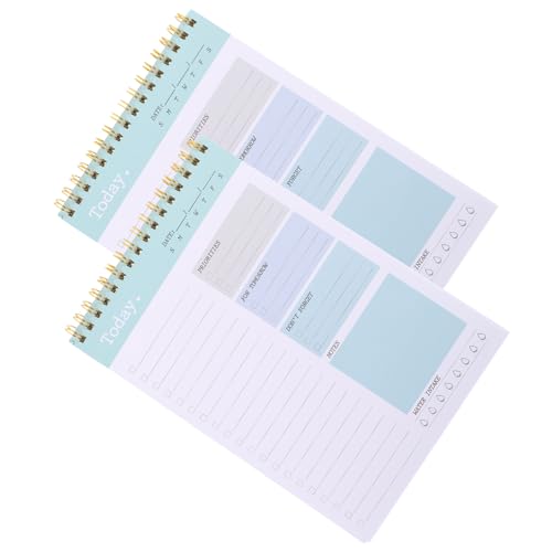 Gadpiparty 2 Stück Notizblock Wochenplaner für Tägliche Aufgaben Notepad für Büro Schule Einfach zu Leicht Tragbar Dekoratives Design für To Do Listen und Termine Gadpiparty 2 Stück Notizblock Wochenplaner für Tägliche Aufgaben Notepad für Büro Schule Einfach zu Leicht Tragbar Dekoratives Design für To Do Listen und Termine von Gadpiparty