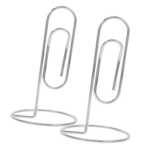 Gadpiparty 2 Stück Notizhalter Mit Büroklammer Karteninhaber Tischnummernhalterständer Inhaber Der Tabellennummer Kartenhalter Gold Steht Wählt Fotohalterclip Memo-clip Eisen Silver Gadpiparty 2 Stück Notizhalter Mit Büroklammer Karteninhaber Tischnummernhalterständer Inhaber Der Tabellennummer Kartenhalter Gold Steht Wählt Fotohalterclip Memo-clip Eisen Silver von Gadpiparty