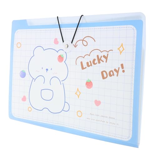 Gadpiparty 2 Stück Ordner Aufbewahrungstasche Datei Bag Organizer Taschen stapelbar dokumentieren Plastikfeile -Tasche Ordner-Organizer Office-Dokumentenordner Aktenordner aus Kunststoff pp von Gadpiparty