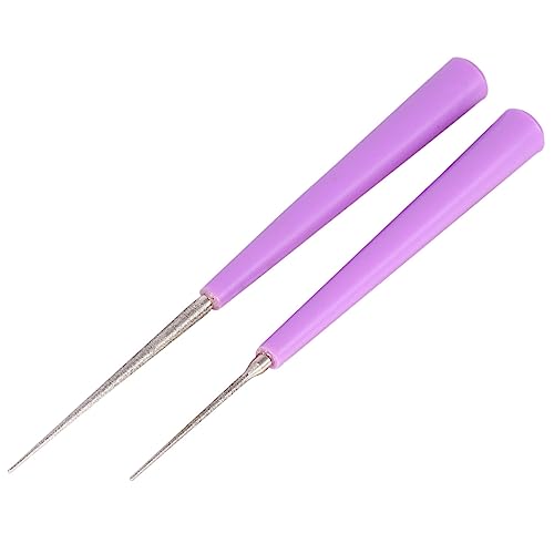 Gadpiparty 2 Stück Perlenlochbohrer Diy Werkzeuge zum Erweitern von Löchern für Bastelperlen Tragbar und Benutzerfreundlich mit Rutschfestem Griff für Schmuckherstellung und Handarbeiten von Gadpiparty