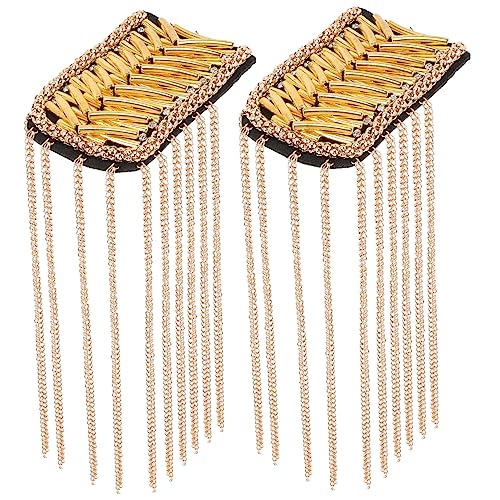 Gadpiparty 2 Stück Retro Quaste Schulterklappen mit Strass Teiliges für Herren Schulterdekoration für Kostümpartys Hochzeiten und Besondere Anlässe Gadpiparty 2 Stück Retro Quaste Schulterklappen mit Strass Teiliges für Herren Schulterdekoration für Kostümpartys Hochzeiten und Besondere Anlässe von Gadpiparty